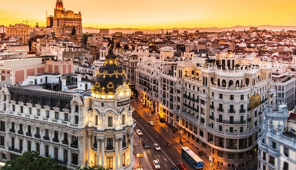 Imagen de la ciudad de Madrid. Aquí se encuentra la oficina de aRelocation, agencia de relocation en la capital de España